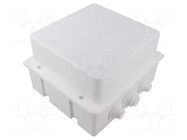 Enclosure: junction box; X: 170mm; Y: 190mm; Z: 120mm; wall mount JONEX