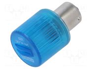 Accessories: bulb; blue; LED; 24VDC; 24VAC; IK EMAS
