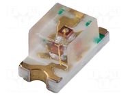 LED; red; SMD; 0805; 0.1÷0.9mcd; 2÷2.6VDC; 2x1.2x1.1mm; 130°; 20mA BIVAR