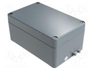 Enclosure: multipurpose; X: 80mm; Y: 125mm; Z: 57mm; aluminium; IP66 ROSE