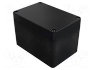 Enclosure: multipurpose; X: 75mm; Y: 110mm; Z: 75mm; polyester; black ROSE