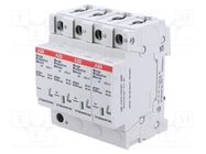 Surge arrester; Type 2; Poles: 3+N; In 8/20us: 40kA; -40÷80°C; IP20 ABB