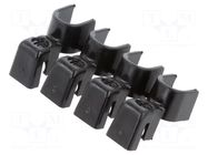 Terminals cover; black PCE