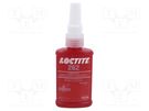 Anaerobic adhesive; red; liquid; bottle; 50ml; LOCTITE 262 LOCTITE