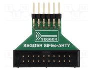 Adapter: extension module; 12pin,JTAG 20pin; Kit: adapter SEGGER MICROCONTROLLER