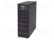 Power supply: UPS; 6000W; 6000VA; 230V; 530x620x180mm; 7Ah; 24÷112h QOLTEC