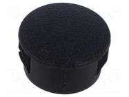 Stopper; H: 10.3mm; push-in,snap-fastener; Flange dia: 18.2mm ESSENTRA