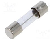 Fuse: fuse; quick blow; 15A; 125VAC; cylindrical,glass; 5x20mm EATON/BUSSMANN