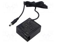 Power supply: switching; mains,plug-in; 24VDC; 0.625A; 15W; 88.5% MEAN WELL