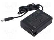 Power supply: switching; mains,plug; 55VDC; 1.64A; 90.2W; 92% MEAN WELL