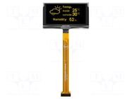 Display: OLED; graphical; 2.7"; 128x64; Dim: 73x41.86x2.11mm; 1x31 RAYSTAR OPTRONICS