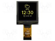 Display: OLED; graphical; 1.5"; 128x128; Dim: 33.8x36.5x2.01mm RAYSTAR OPTRONICS