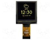Display: OLED; graphical; 1.5"; 128x128; Dim: 33.8x36.5x2.01mm RAYSTAR OPTRONICS