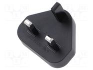 Adapter; Connectors for the country: Great Britain MEAN WELL