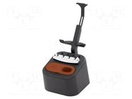 Soldering iron stand; Temp.cont: digital,with push-buttons JBC TOOLS