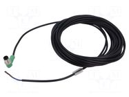 Cable: for sensors/automation; M12; PIN: 3; angled; 10m; plug; 4A PHOENIX CONTACT