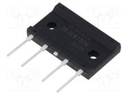 Bridge rectifier: single-phase; Urmax: 1kV; If: 30A; Ifsm: 450A SHINDENGEN