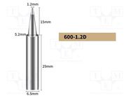 Tip; chisel; 1.2mm; for soldering station SHENZHEN BAKON ELECTRONIC