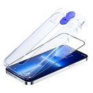 Joyroom Knight glass for iPhone 14 with mounting kit transparent (JR-H09), Joyroom