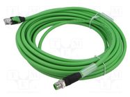 Connecting cable; 7000; IP20,IP67; 60VDC; 0.5A; 7.5m; PIN: 4 