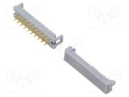 Connector: IDC; PIN: 20; IDC,THT; on PCBs,for ribbon cable; 1.27mm 3M