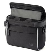 Wozinsky bicycle handlebar bag bike shoulder bag black (WBHBB-01), Wozinsky