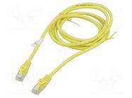 Patch cord; U/UTP; Cat: 6; RJ45 plug,both sides; stranded; CCA; 2m LANBERG