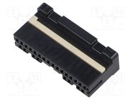 Connector: wire-board; ZE05; crimped; PIN: 24; plug; for cable; 2mm HIROSE