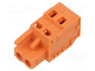 Connector: pluggable terminal block; plug; female; 231; 16A; 320V WAGO