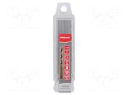 Drill bit; for metal; Ø: 2.5mm; L: 57mm; Working part len: 30mm PROLINE