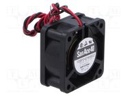 Fan: DC; axial; 24VDC; 40x40x20mm; 19.2m3/h; 37dBA; ball; 8700rpm SANYO DENKI