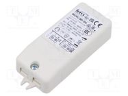 Power supply: switched-mode; LED; 8.5÷28VDC; 350mA; 220÷240VAC TCI