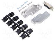 Connector: D-Sub; PIN: 26; plug; female; angled 90°; soldering ENCITECH