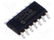 IC: PIC microcontroller; 20MHz; GPIO,ICSP; 2.5÷5.5VDC; SMD; SOIC14 MICROCHIP TECHNOLOGY