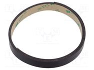Tape: magnetic; W: 12mm; L: 1m; Thk: 0.84mm; acrylic; brown; -40÷71°C 3M