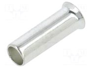 Tip: bootlace ferrule; non-insulated; copper; 2.5mm2; 8mm; tinned ERKO