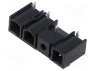 Pluggable terminal block; 7.62mm; ways: 3; black; terminals: 3 DEGSON ELECTRONICS