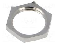Nut; with earthing; M20; lead free; brass; Thread: metric LAPP