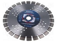 Cutting diamond wheel; Ø: 230mm; Øhole: 22.23mm; Spezial NOZAR DIAMANTWERKZEUGE