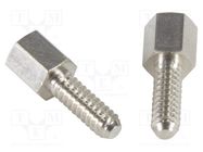 Threaded head screw; UNC 4-40; DSUB S.LOCK UNC/M3 100PCS HARTING