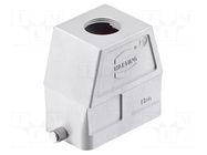 Enclosure for connectors: HDC; size 10B; for cable; Han® B; IP65 HARTING