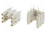 Leiterplatten Adapter Han Q7/0 2,4mm HARTING