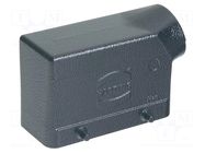 Enclosure for connectors: HDC; Type: high HARTING