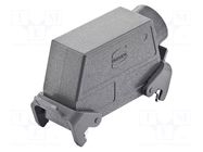 Enclosure for connectors: HDC; Type: high; Gland: PG29 HARTING