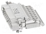Connector: HDC; contact insert; male; 16A; 500V; Han E® AV; PIN: 16 HARTING