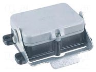 Enclosure for connectors: HDC; size 48B (2 x 24B); Han® M; IP65 HARTING