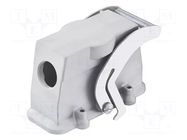 Enclosure for connectors: HDC; size 24B; for cable; IP65; EMC HARTING
