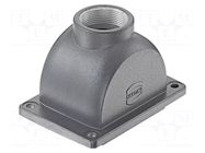 Enclosure for connectors: HDC; Gland: M32 HARTING