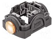 Han-Yellock 30M carrier hood btn plain HARTING