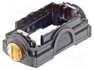 Han-Yellock 60M carrier hood button slot HARTING